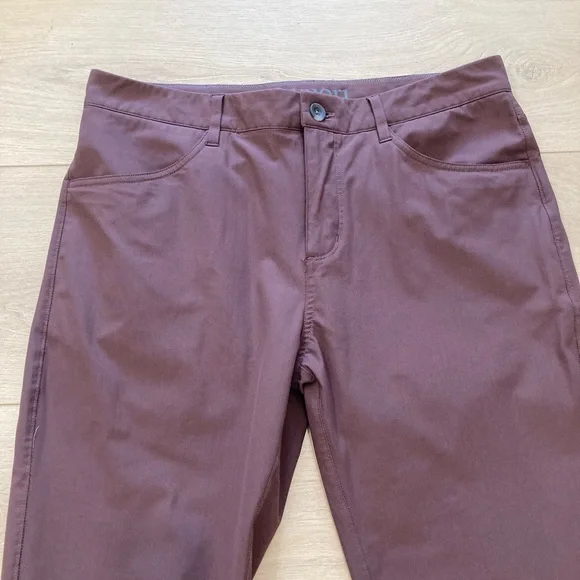 Men's Vuori Burgandy 5 Pocket Pants 32